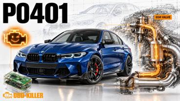 P0401 – Ursachen, Diagnose & dauerhafte Lösung mit OBD-Killer